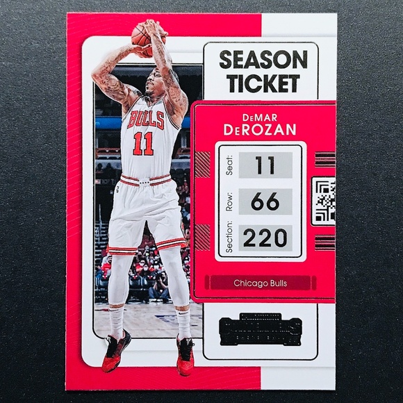 DeMar DeRozan - 2021-22 Panini Contenders #56 - Picture 1 of 2